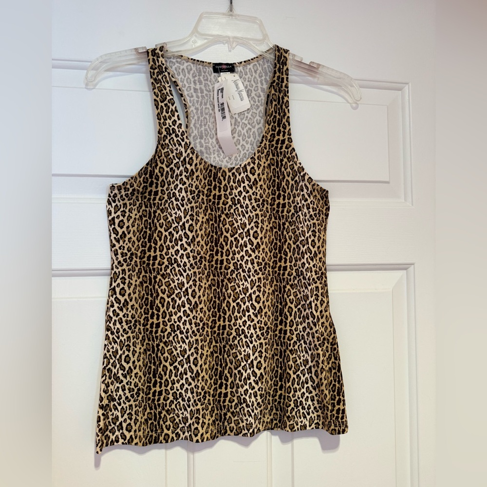 Animal Print Racer Back Tank